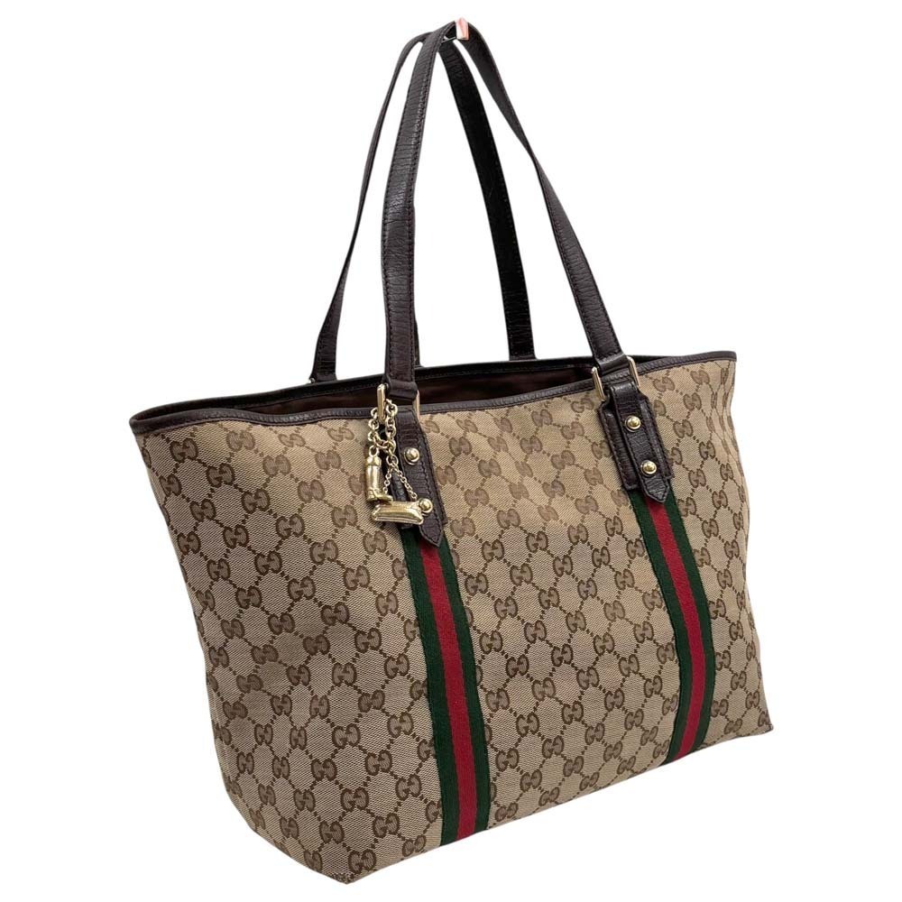 Gucci Tote Bag Brown Beige